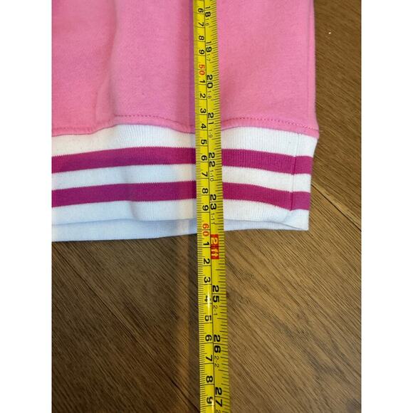 Barbie 1/4 Zip Sweatshirt Pink Medium - Picture 7 of 7